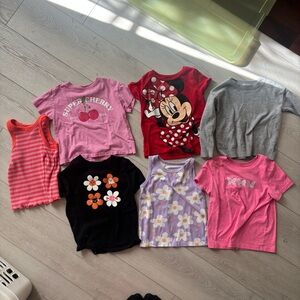 3T Toddler Girls Top Lot